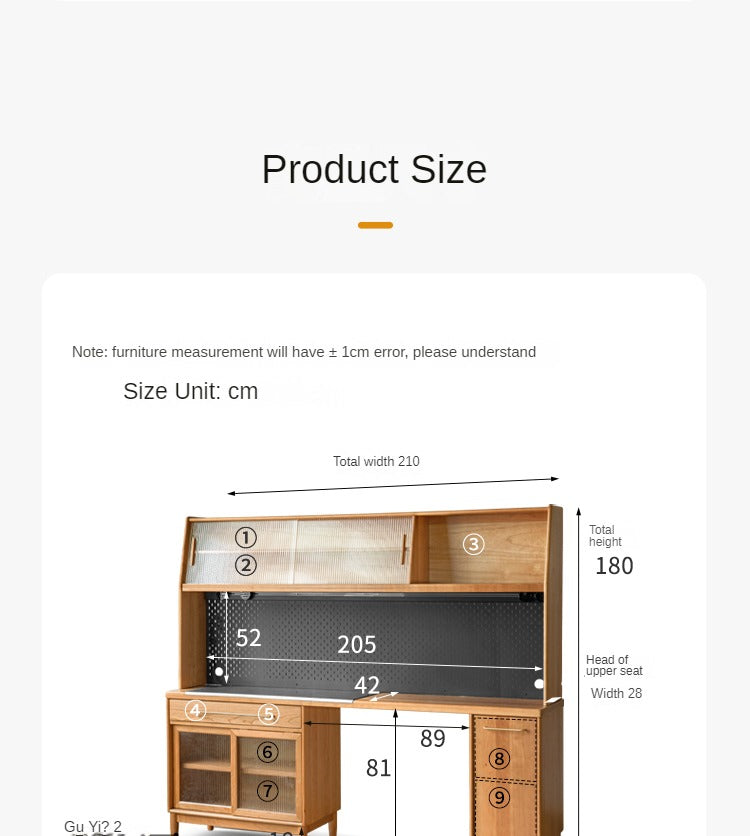Buffet cabinet Сherry wood