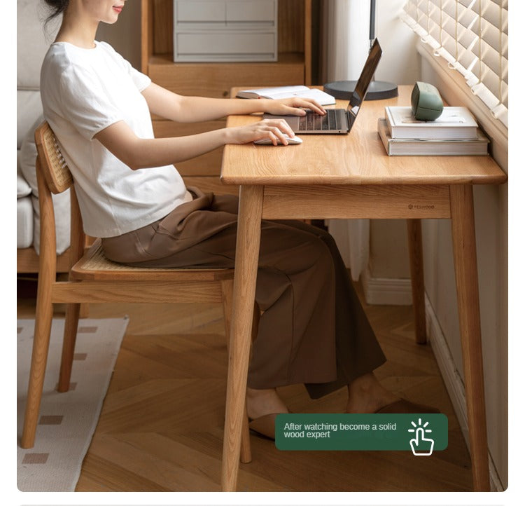 Oak Solid Wood Office Desk