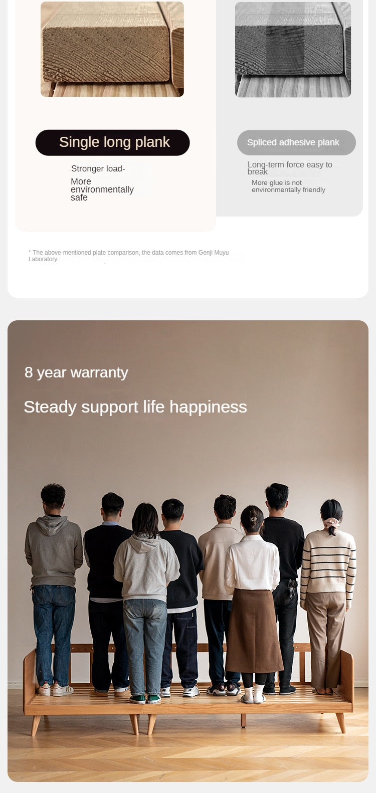 Oak, Ash Solid Wood High-Back Adjustable leather, fabric Sofa