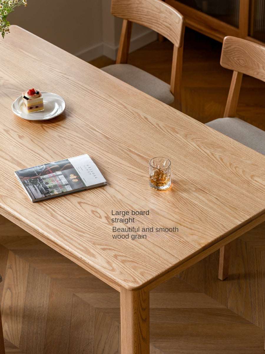 Oak Solid Wood Dining Table