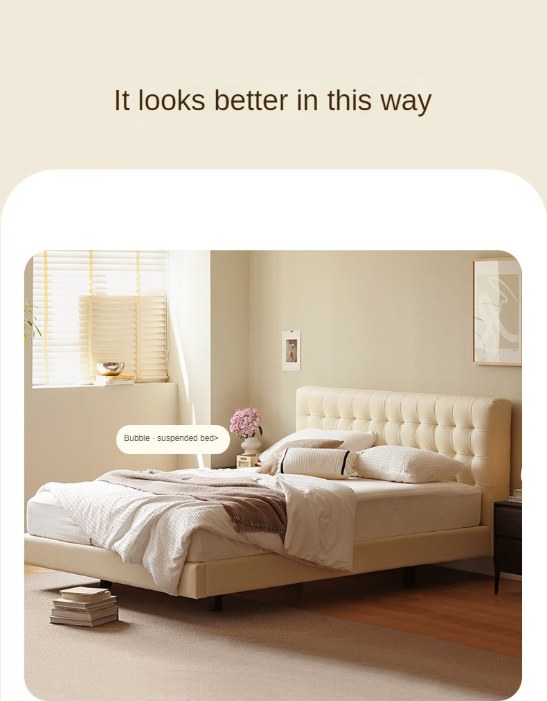 Poplar Solid Wood Dressing Table,computer desk Cream Style