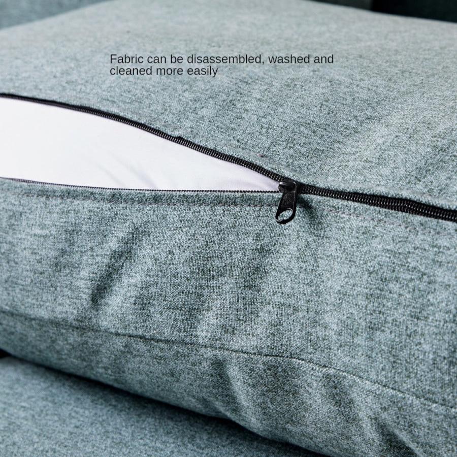 Fabric sofa simple modern.