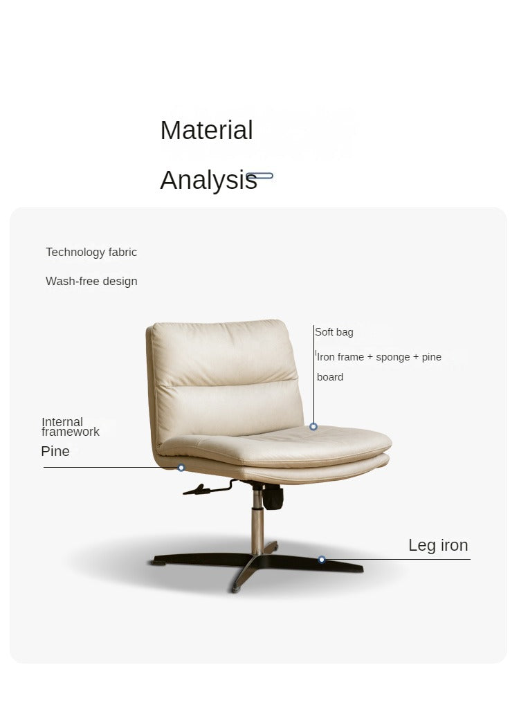 Cream Style Rotated/Lifted Makeup Chair