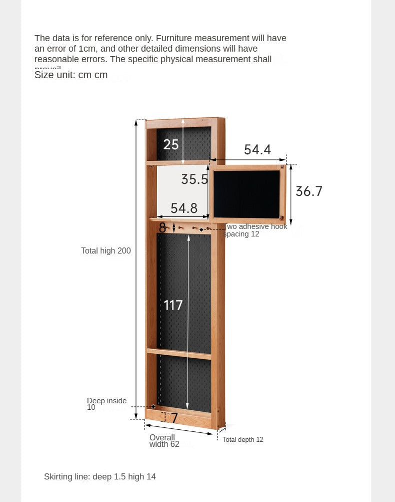 Cherry, Poplar Solid Wood Medieval Style Corner Cabinet.