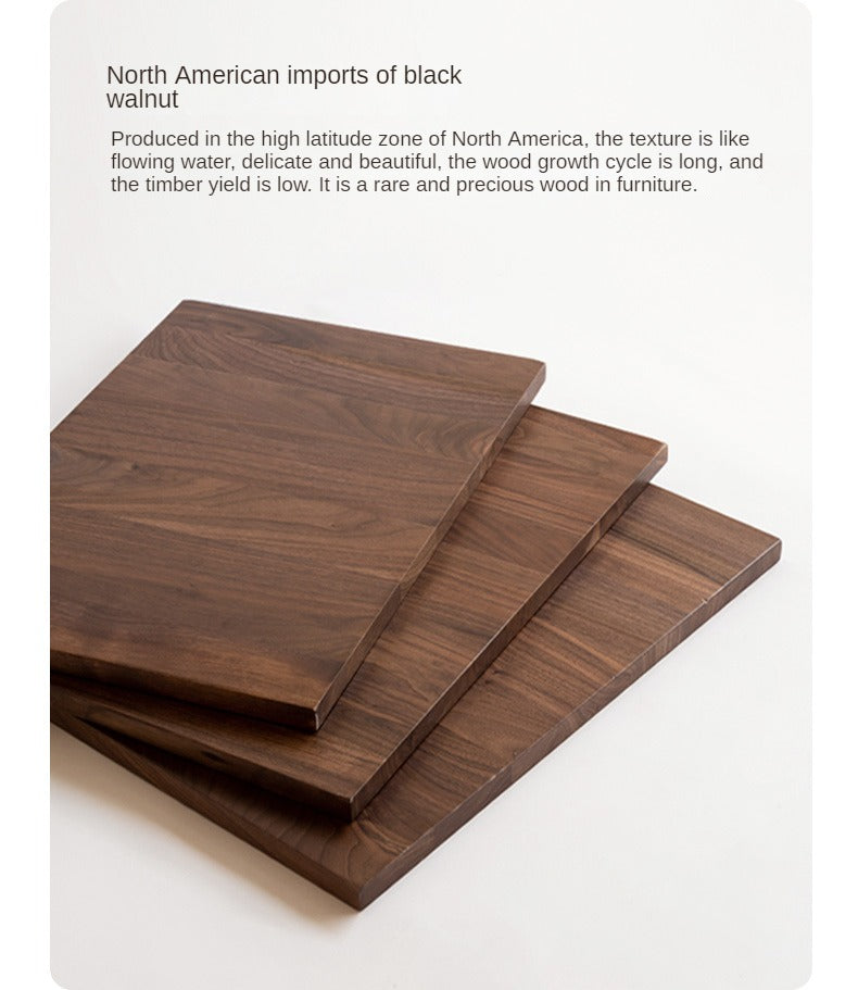 Black Walnut, Oak Solid Wood TV Cabinet Modern Module Combination Storage.