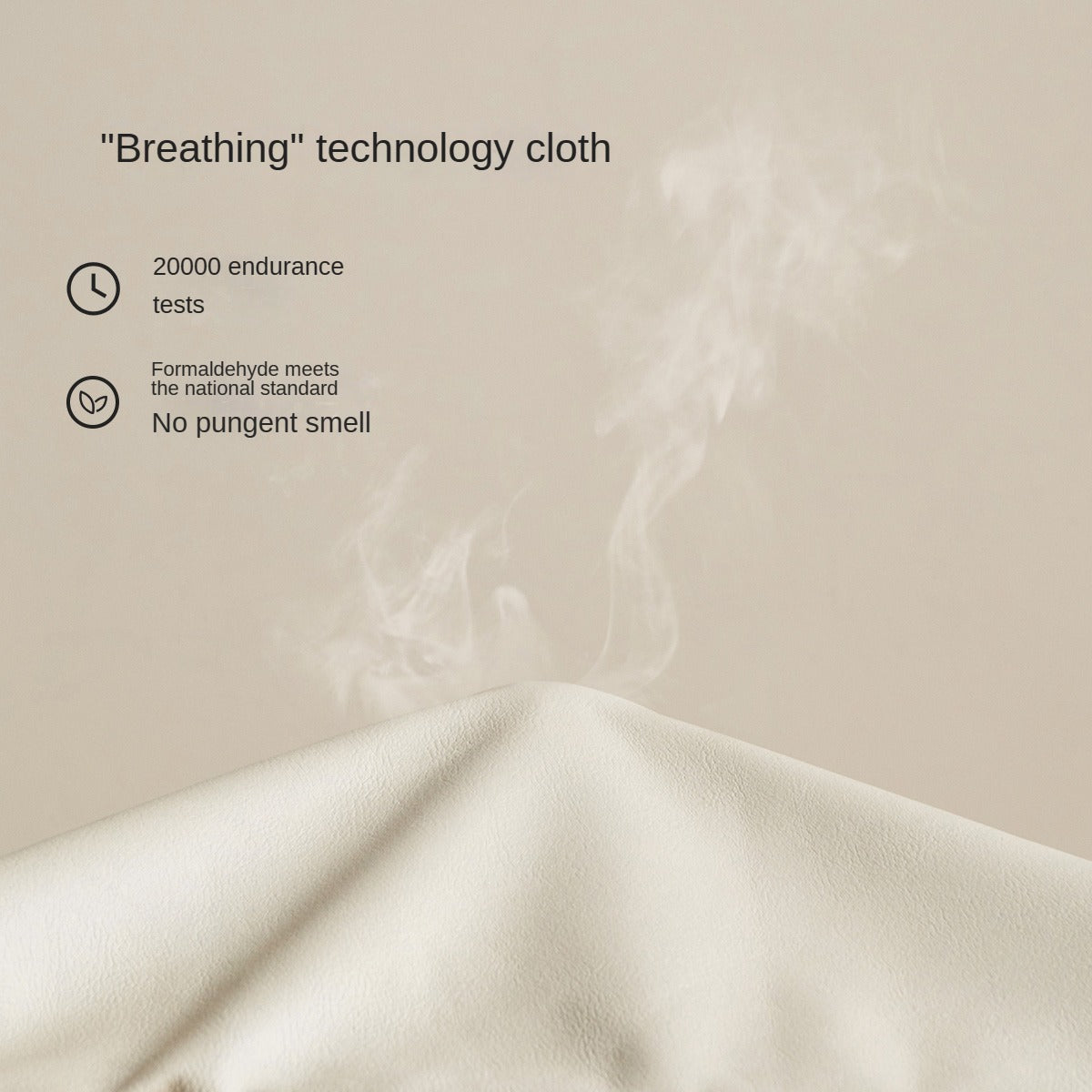 Electric Foldable Dual-purpose Cream Style White Elephant Ear Retractable Sofa Bed.