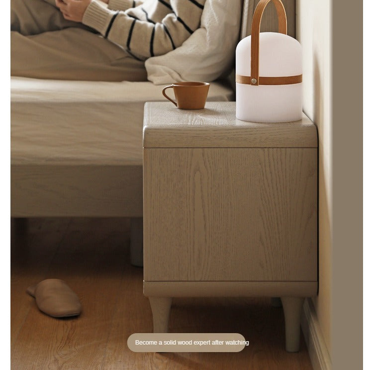 Tulipwood Solid Wood Nightstand Light Luxury.