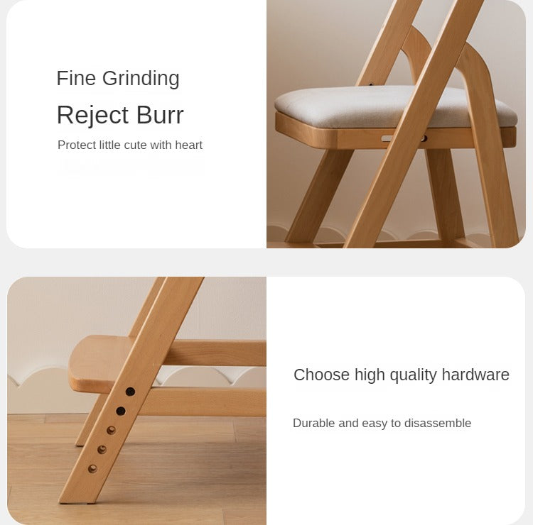 Beech Solid Wood Adjustable Lift Chair.