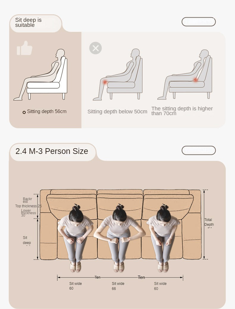 Leather Electric Head Layer Leather Adjustable Function Sofa.