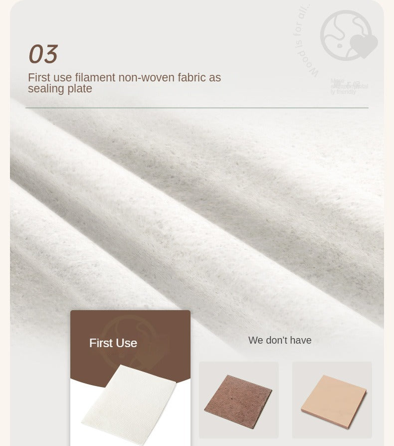 Oak Solid Wood Fabric White Cream Style Cat Scratching Cloth Sofa.