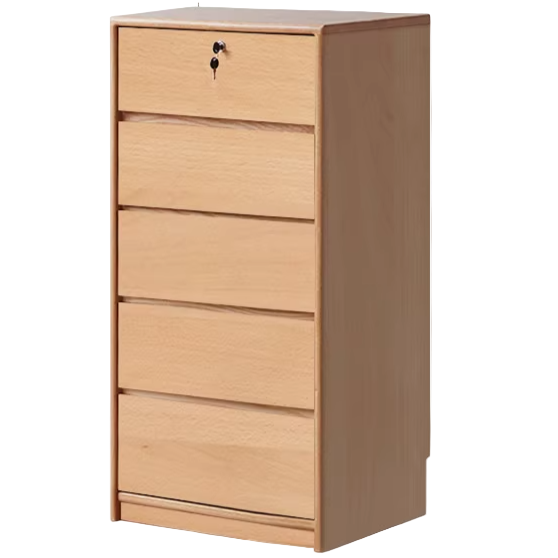 Oak, Black Walnut Solid Wood Storage Drawer