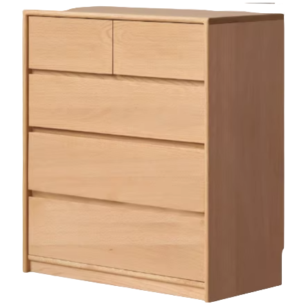 Oak, Black Walnut Solid Wood Storage Drawer