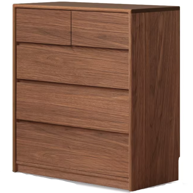 Oak, Black Walnut Solid Wood Storage Drawer