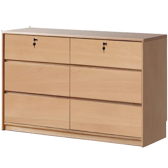 Oak, Black Walnut Solid Wood Storage Drawer