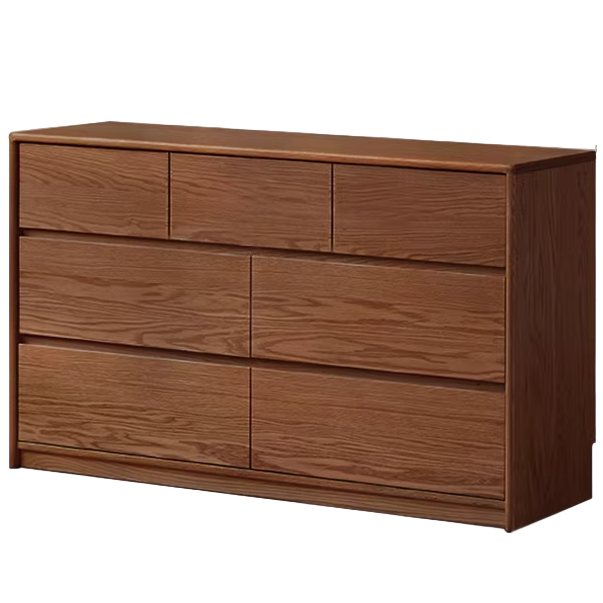 Oak, Black Walnut Solid Wood Storage Drawer