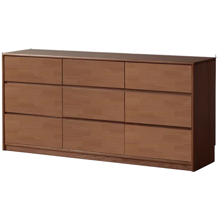 Oak, Black Walnut Solid Wood Storage Drawer