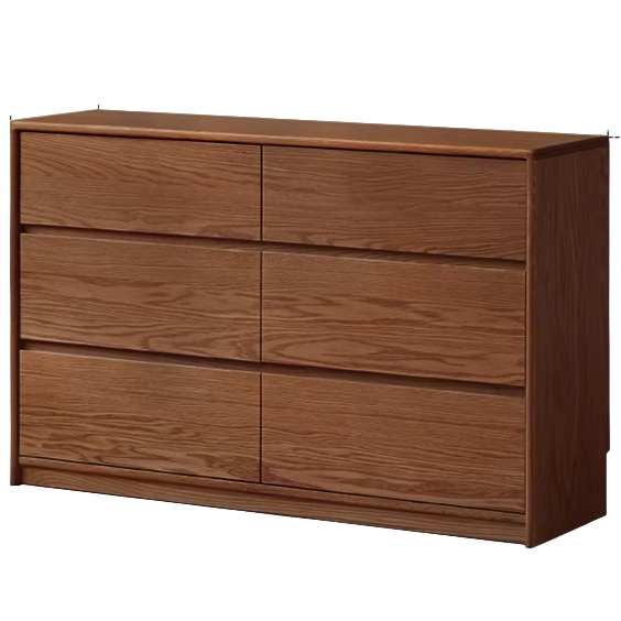 Oak, Black Walnut Solid Wood Storage Drawer