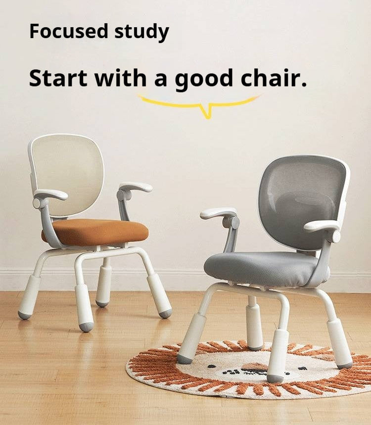 Ergonomic Kids Desk Chair with Mesh Back and Adjustable Armrests