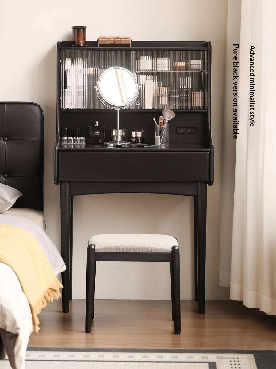 Solid RubberWood Cream Style Vanity Table.