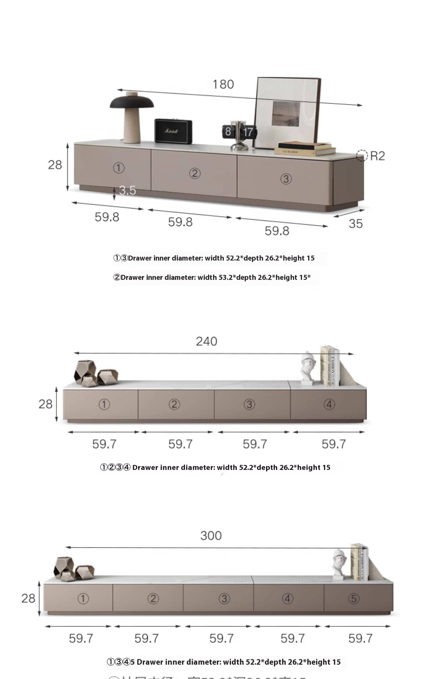 Oak, Tulip Tree, Poplar, Black Walnut Solid Wood TV Stand