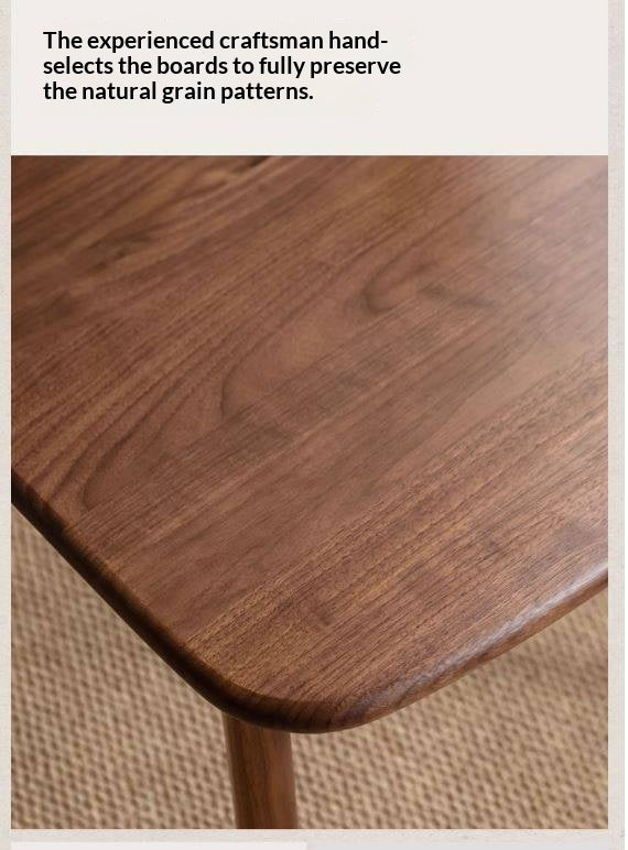 Black Walnut, Ash Solid Wood Dining Chair