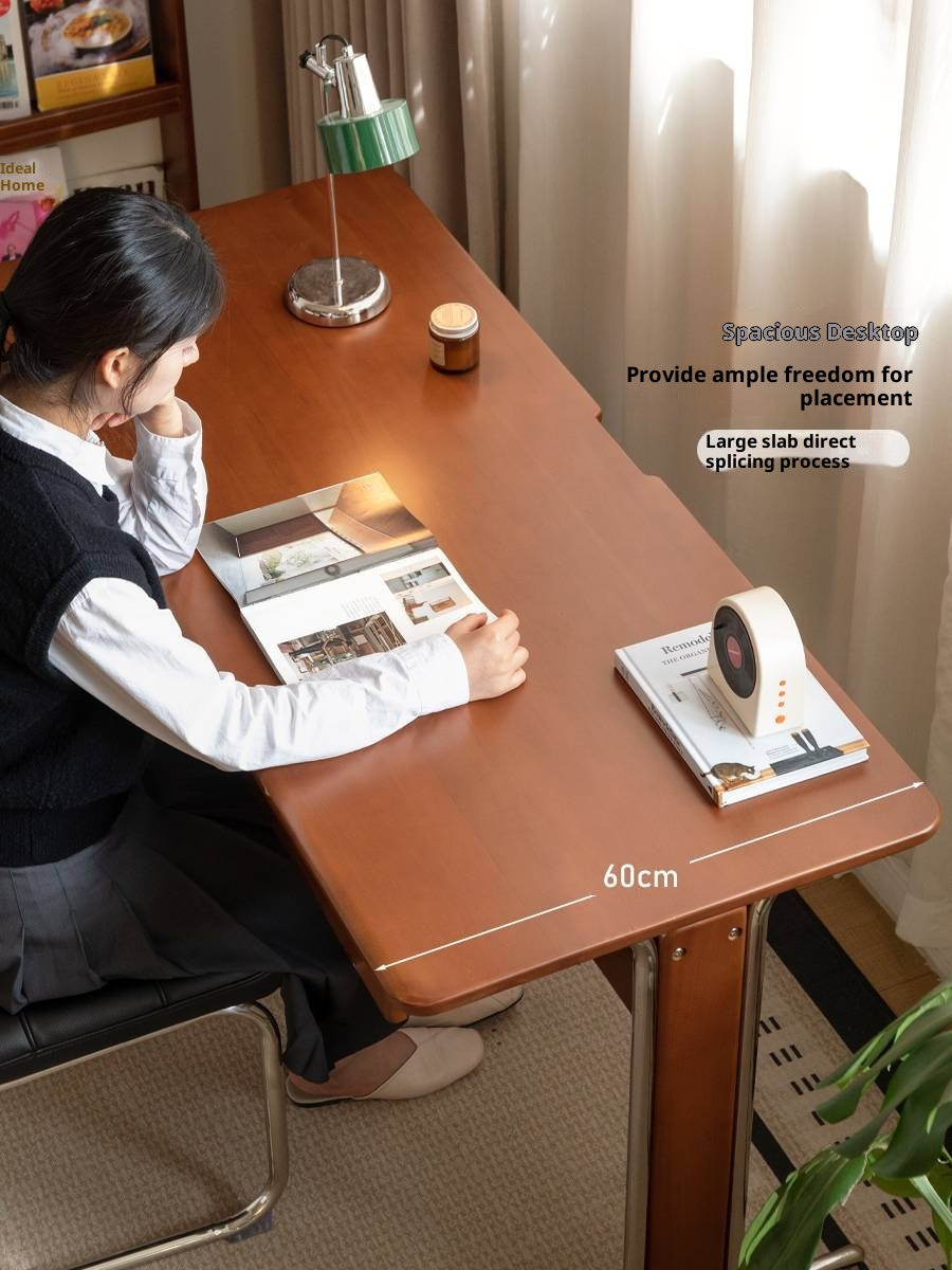 Poplar Solid Wood Bauhaus Style Office Desk