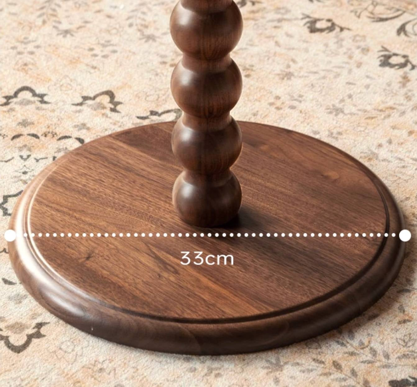 Black Walnut Solid Wood American Retro Style Side Table