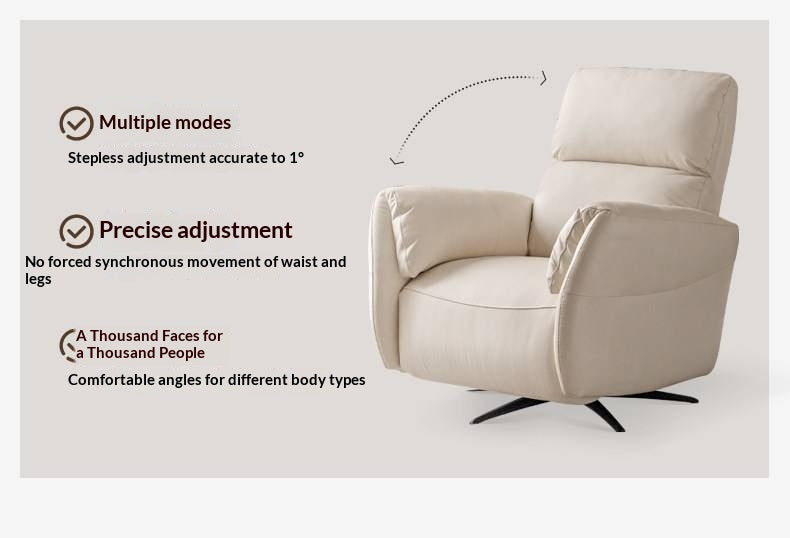 Genuine Leather Modern Functional Electric Chair