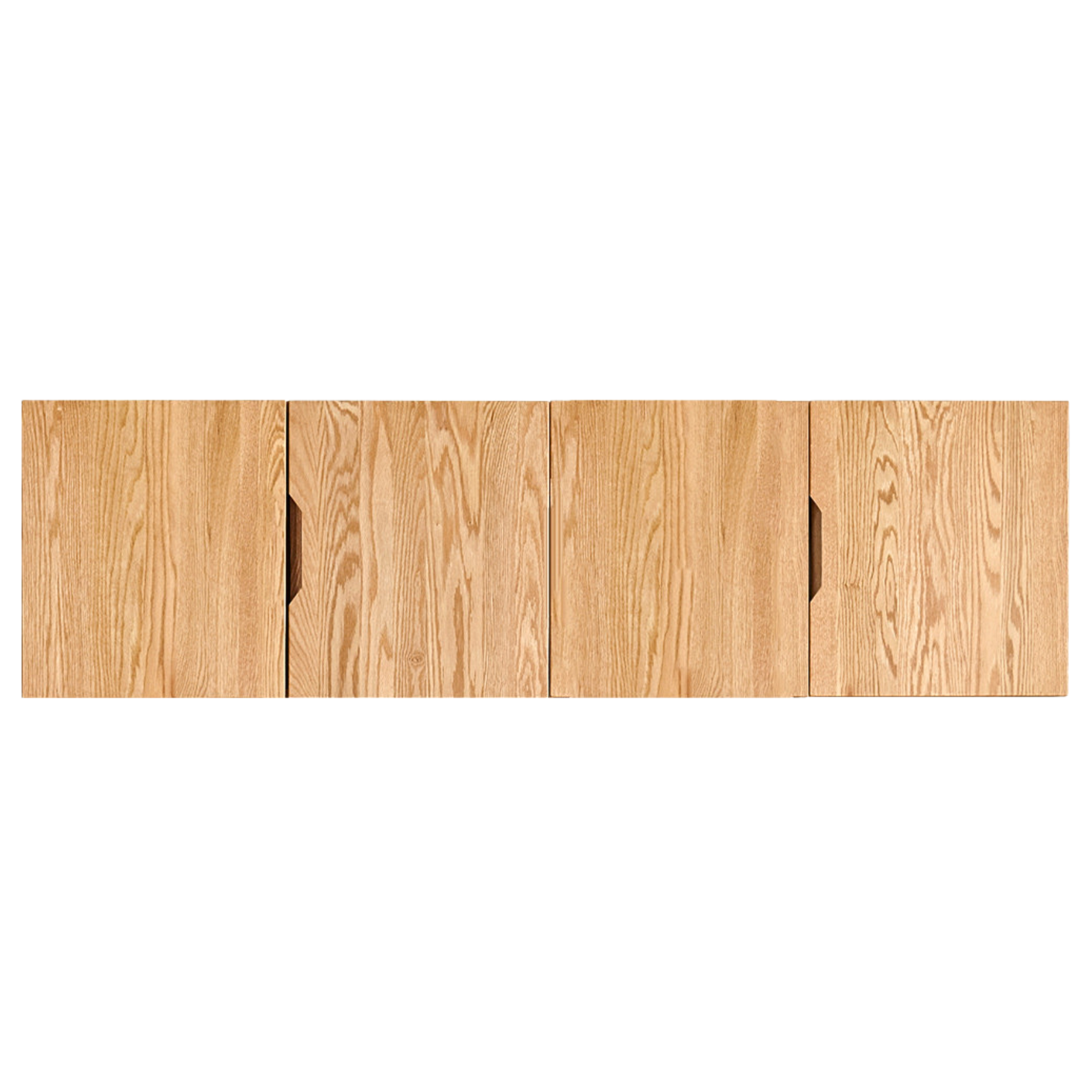 Oak Solid Wood Nordic Wardrobe.