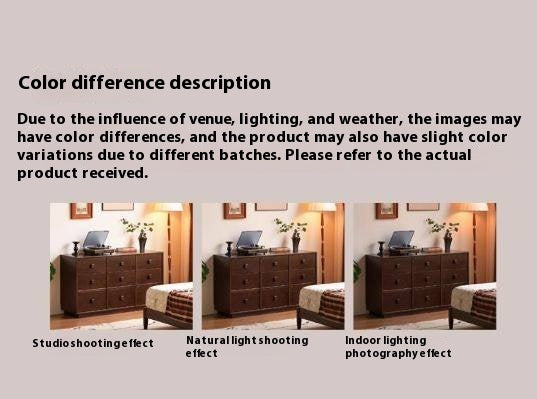 Poplar Solid Wood Retro Middle Ancient Style Drawer Cabinet