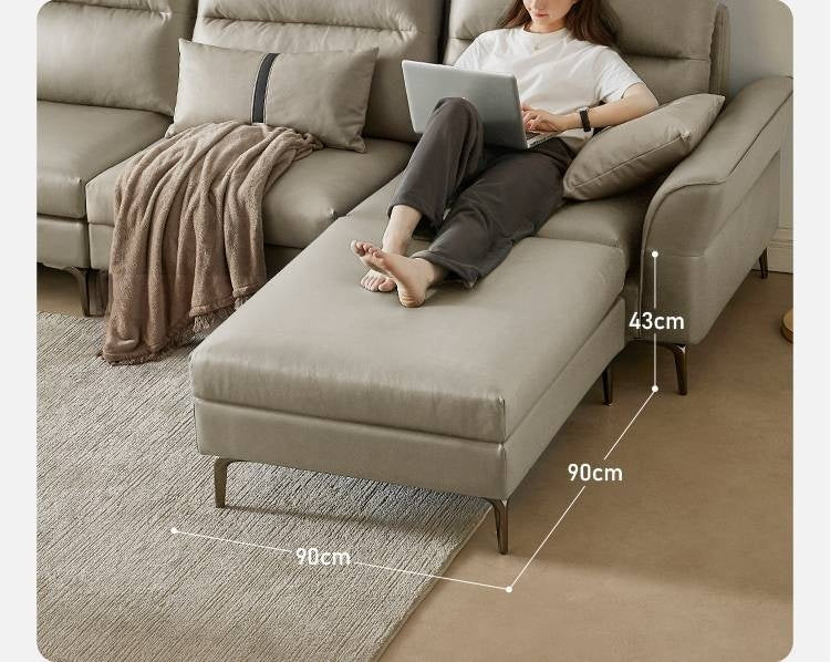 Fabric Soft Footstool Modern And Simple Footrest-