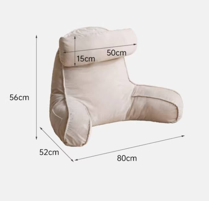 Headboard Pillow with Removable and Washable Cover