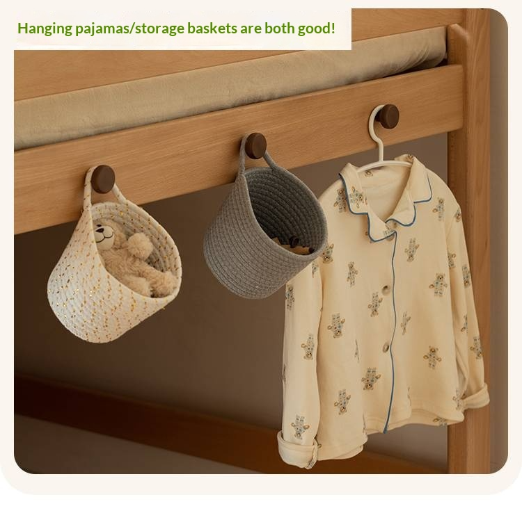 Beech Solid Wood Children's Treehouse Bed Multifunctional Loft Bed