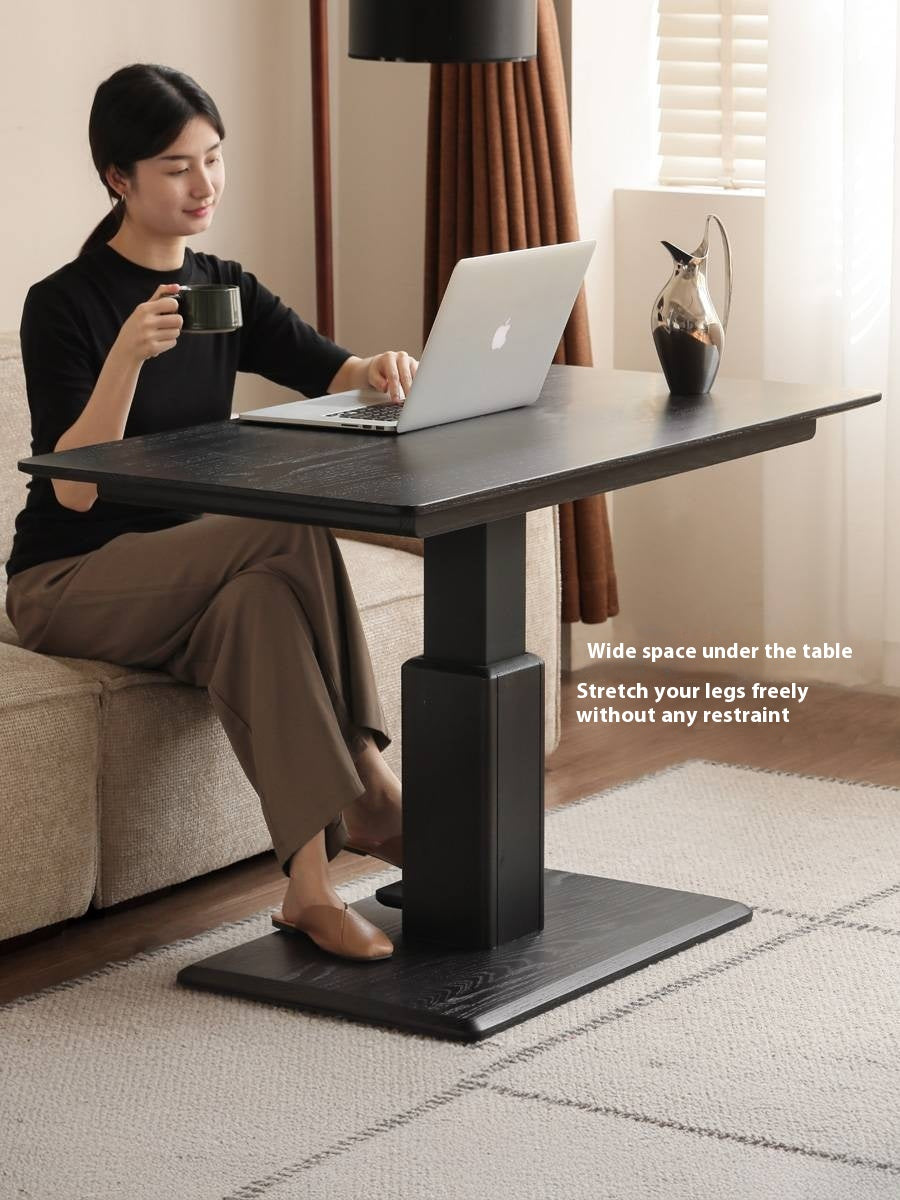 Oak Solid Wood Elevating Coffee Table