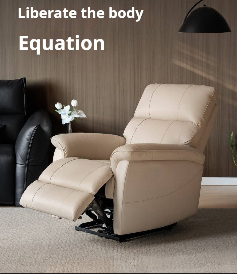 Genuine Leather Electric Recliner Chair