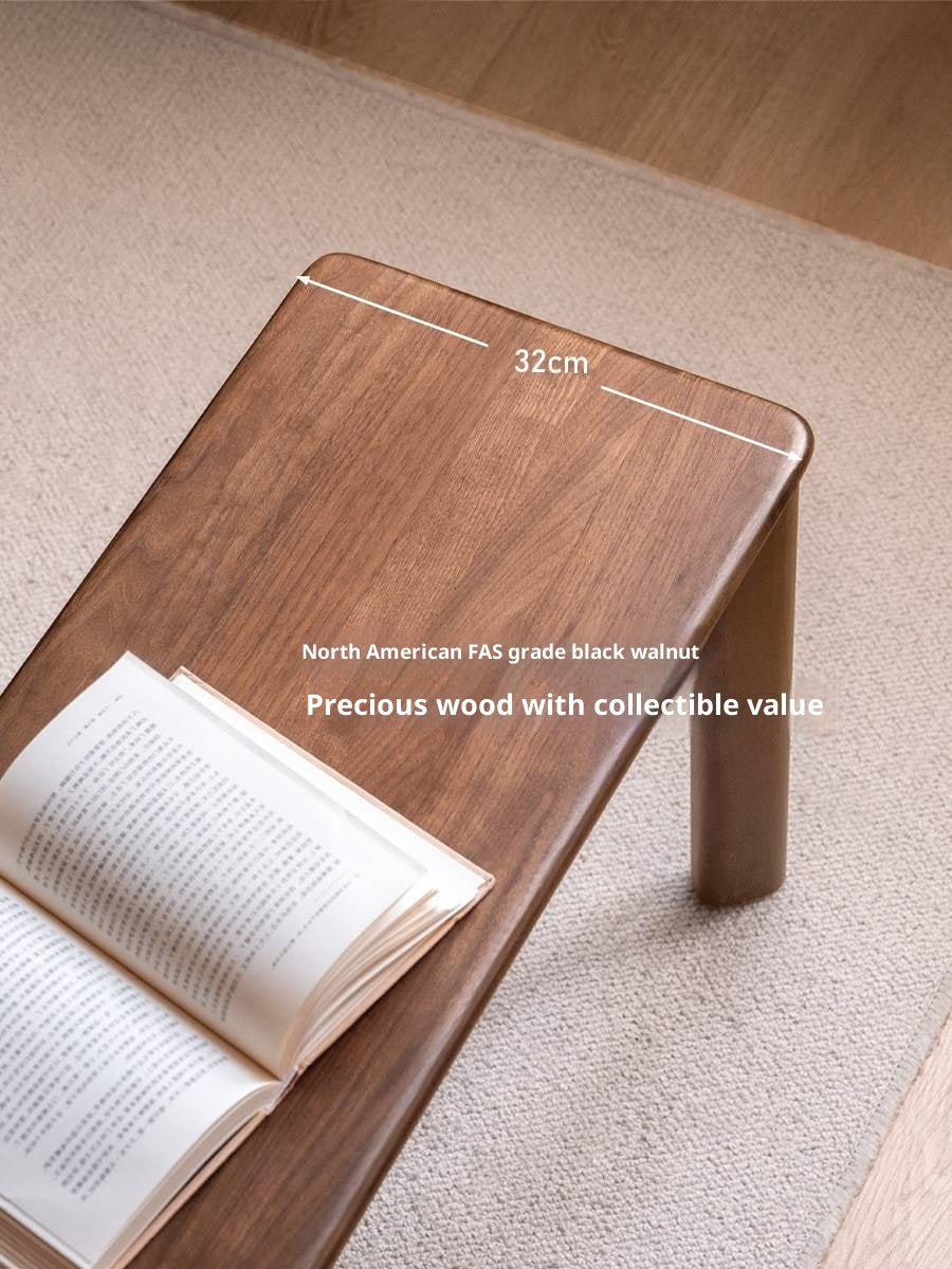 Black Walnut, Oak, Ash Solid Wood Long Bench