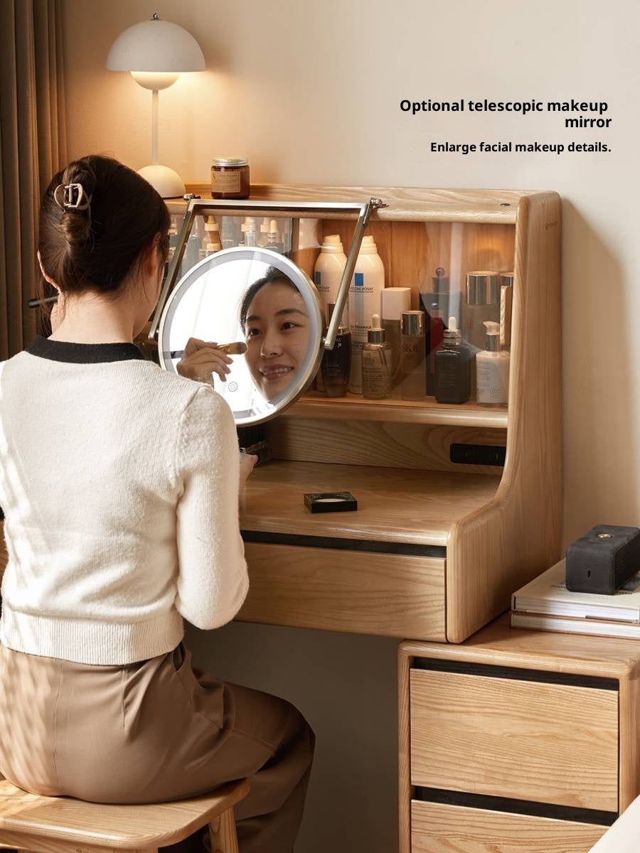 Ash Solid Wood Modern Dressing Table