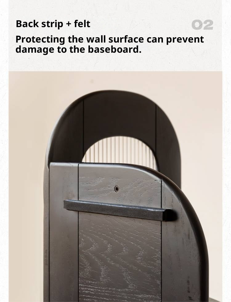 Oak Solid Wood Bauhaus Style Corner Bookshelf