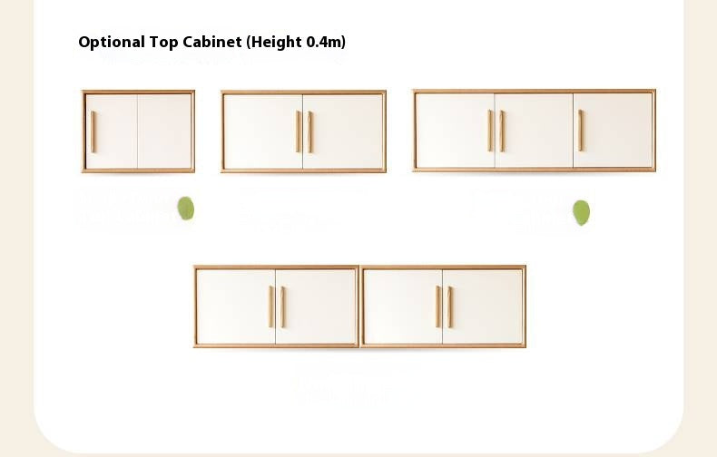 Oak Solid Wood Modern Wardrobe.