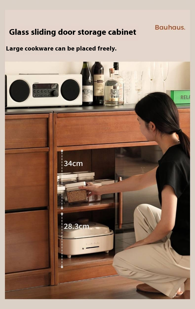 Poplar Solid Wood Medieval Sideboards.