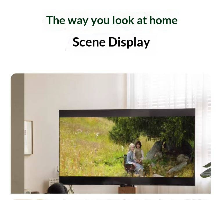 Oak Solid Wood TV Stand, Mobile Floor to Floor TV Cabinet.