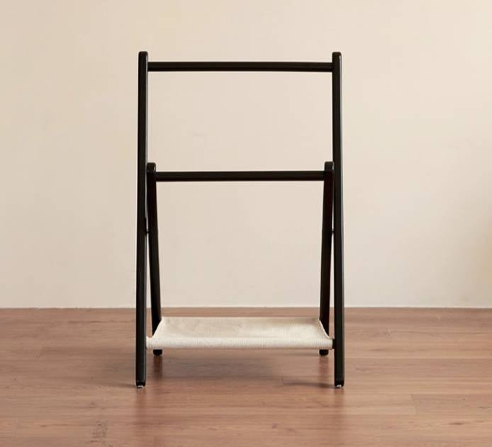 Solid Rubberwood Clothes Hanger