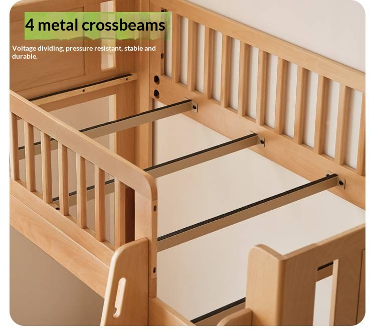 Beech Solid Wood Children's Loft Bed