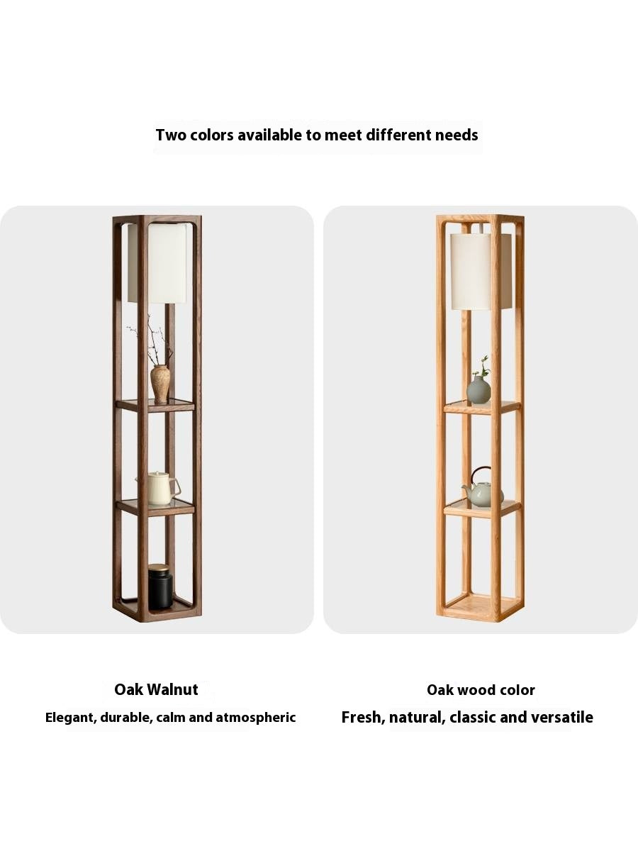Oak Solid Wood Storage Rack.