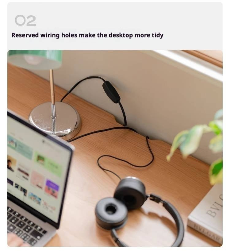 Cherry Solid Wood Desk Medieval Study Computer Desk