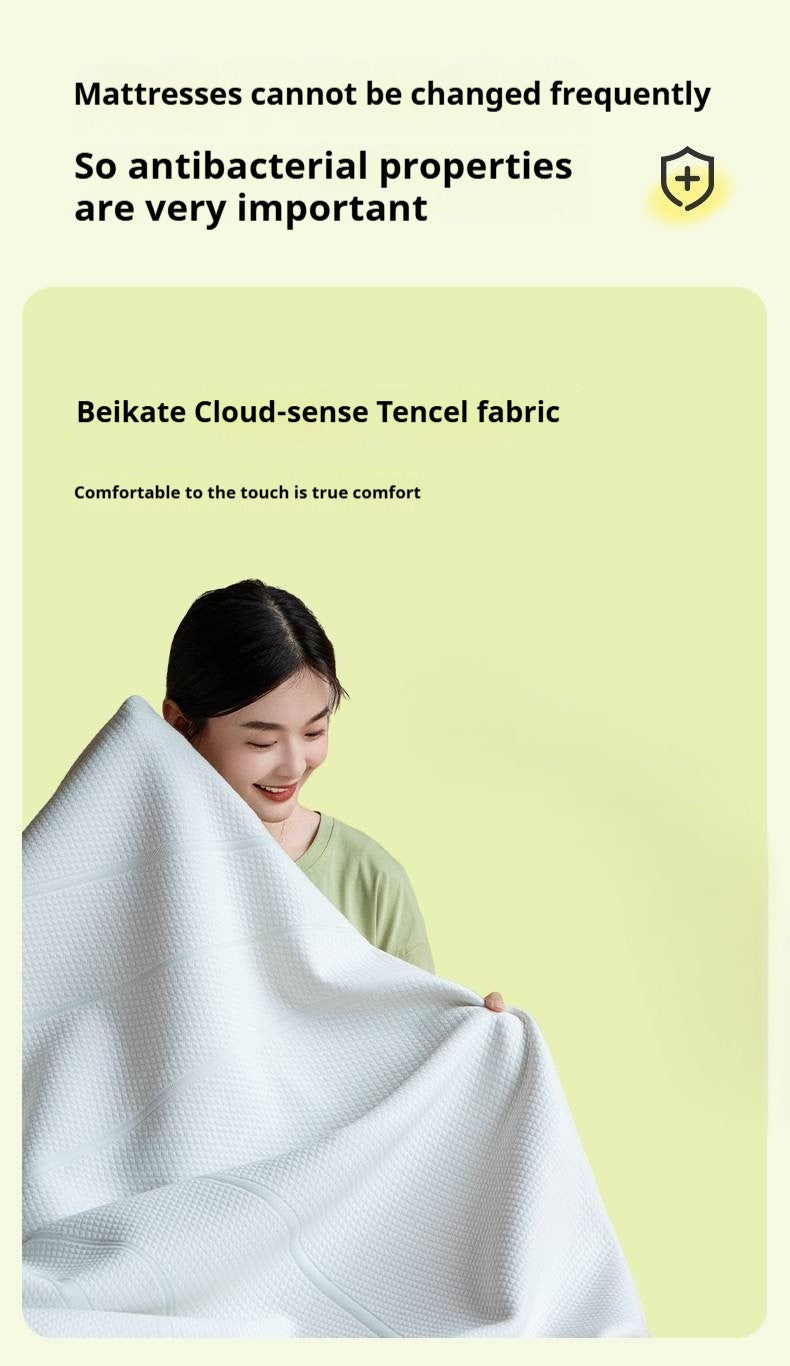 Zero-Glue Mattress Spring Mattress Antibacterial Anti-mite Sponge Mattress Roll-up Simmons Mattress 22 cm