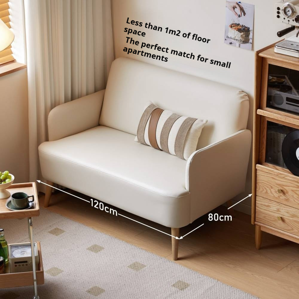 Beech Solid Wood Technology Cloth Sofa