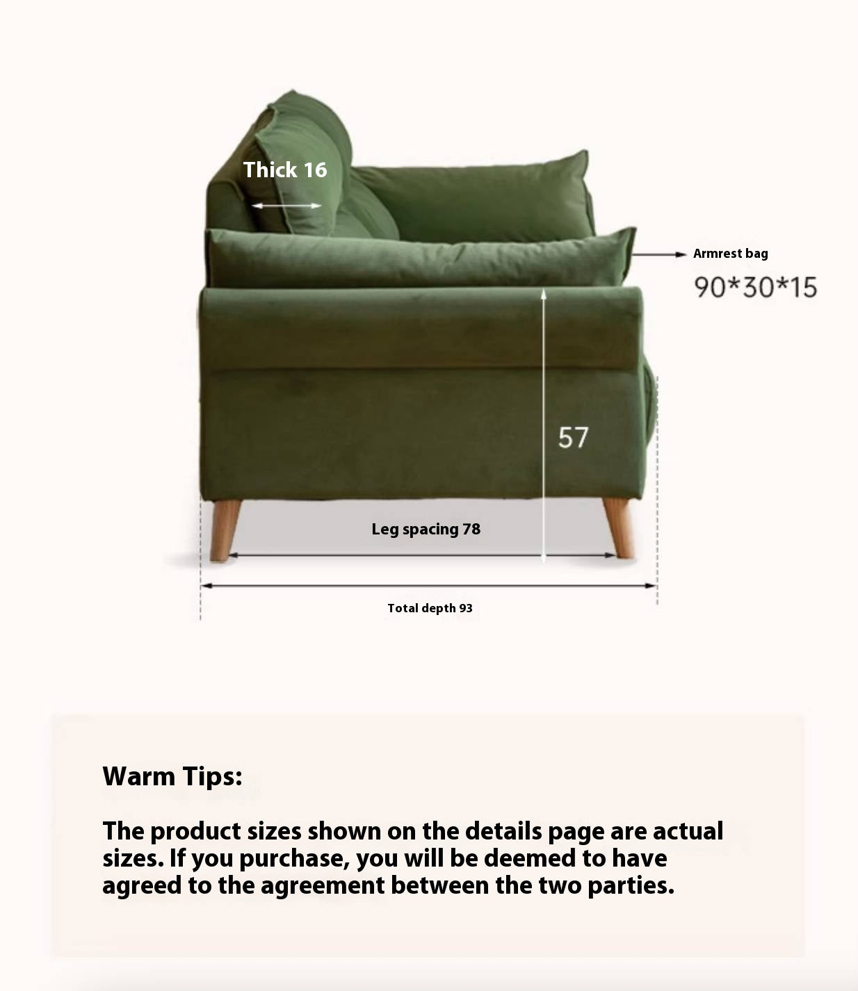 High backrest cat scratching cloth sofa