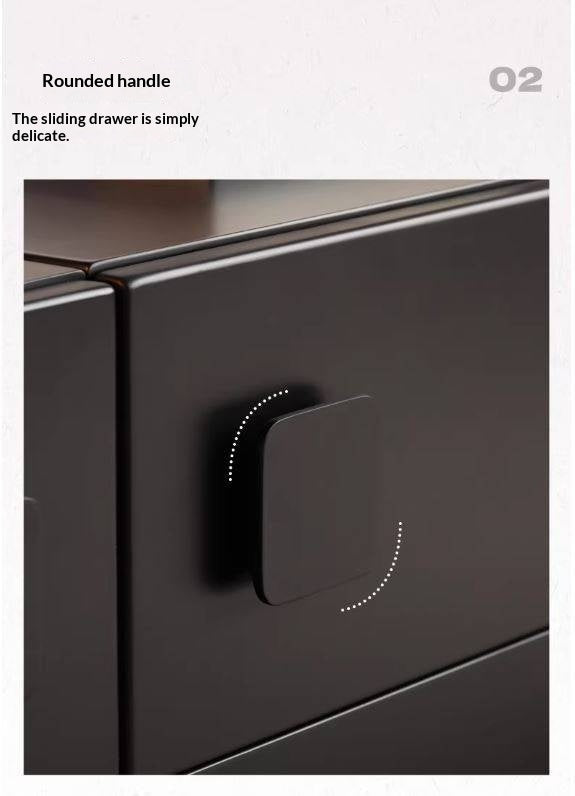 Solid RubberWood TV French Retro Floor Module Combination TV Cabinet.