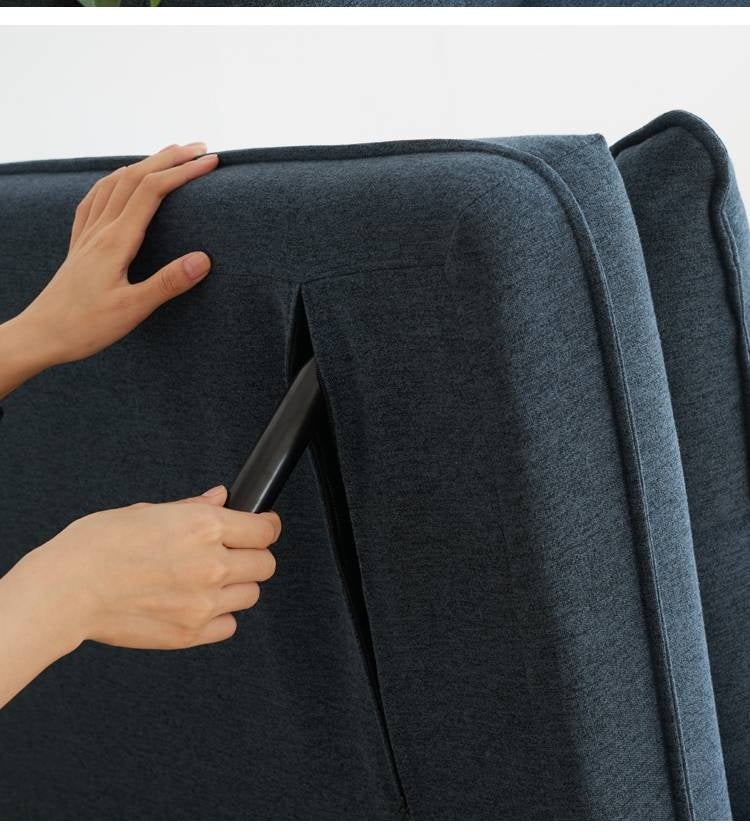 Fabric Sofa Bed, Multifunctional Folding.